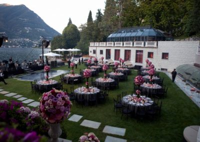 Wedding Setup Lake Como Wedding