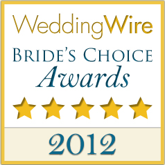 WeddingWire Bride's choice Award Efffetti